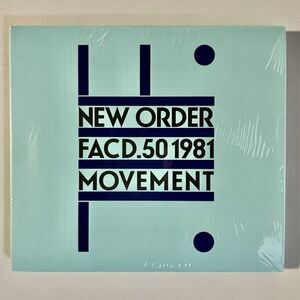 New Order – Movement – Double Compact Disc, 2xCD, Rhino, 2025